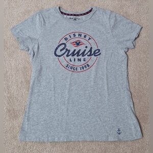 Women’s Size Small Disney T-Shirt Gray Cruise Line